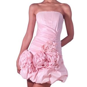 Vintage Pale Pink Jessica McClintock Dress